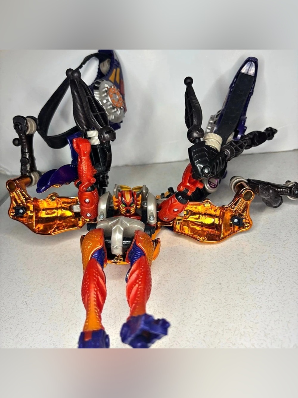 VTG Beast Wars Transformers Transmetals Rampage Action Figure Incomplete 1997 - Picture 10 of 14